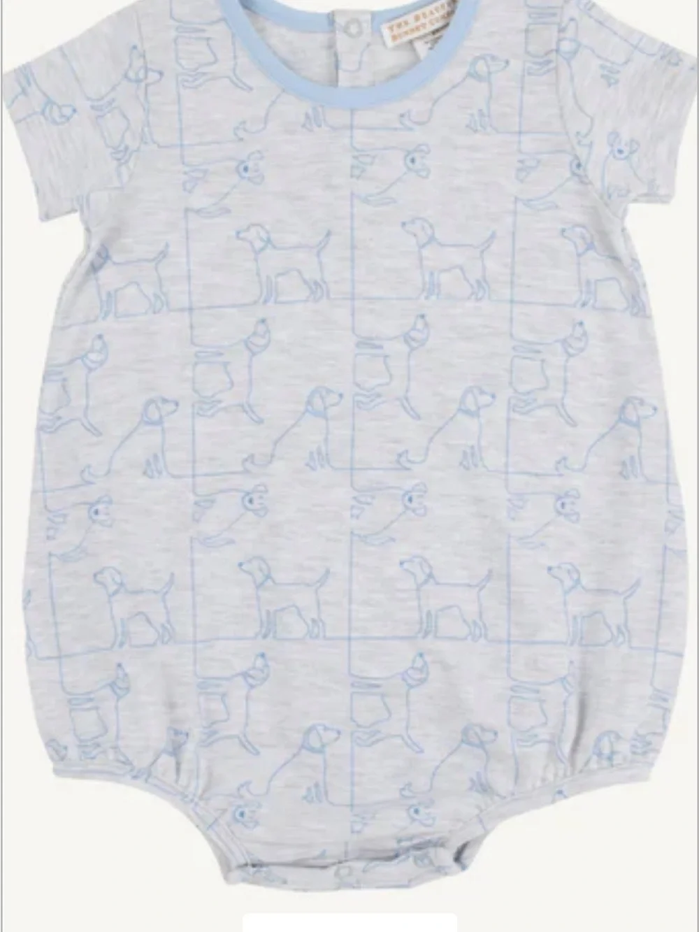 The Beaufort Bonnet Company Patton Play Short Sleeve Bubble Puppy Puzzle